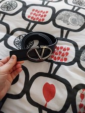 Cintura Valentino Pelle Nera